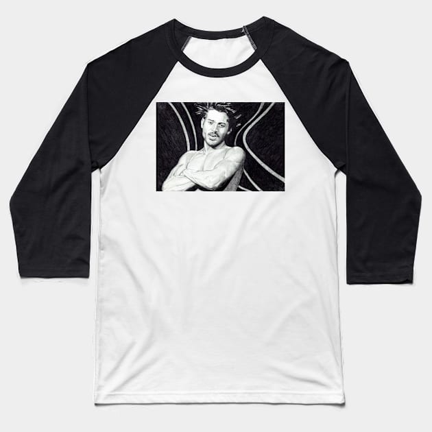 Portrait of a Dancer Baseball T-Shirt by WaterGardens